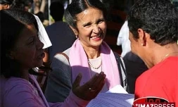 Huguette Bello, député-maire de Saint-Paul