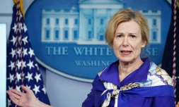 Deborah Birx, le 22 mai 2020 Ă la Maison Blanche