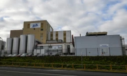 L'usine Lactalis à Craon en décembre 2017