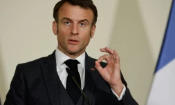 Le président de la République Emmanuel Macron le 5 mars 2024, à Paris