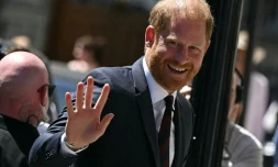 Le prince Harry, duc de Sussex, le 7 juillet 2026 Ă Londres