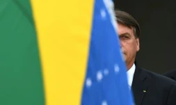 Le président brésilien Jair Bolsonaro à Brasilia, le 19 novembre 2020
