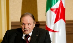Le président algérien Abdelaziz Bouteflika, le 15 juin 2015 à Alger