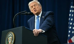 Le président américain Donald Trump, le 4 novembre 2025 à Washington