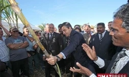 Vendredi 10 Juillet 2009 

Le Premier ministre François Fillon coupe la canne