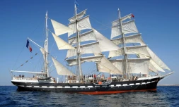 C'est le Belem construit en 1896, ici à Rabat au Maroc le 16 octobre 2009, qui a inspiré Jean Zanuttini