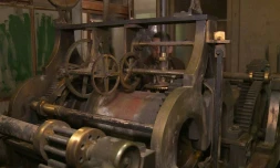 Capture d'écran d'une vidéo de l'AFPTV montrant l'horloge de l'Eglise de la Sainte-Trinité à Paris, le 20 juin 2019