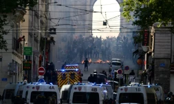 Heurts entre groupes de jeunes et CRS, le 30 juin 2023 à Marseille