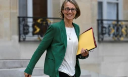 La ministre française de la Culture Françoise Nyssen à Paris, le 28 juillet 2017