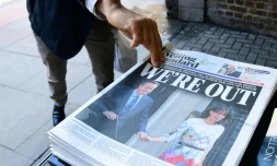 La Une du London Evening Standard après le référendum, le 24 juin 2016