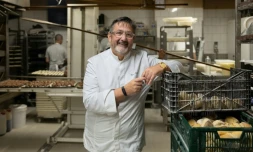 Le chef pâtissier Benoît Castel le 29 juillet 2026 à Paris
