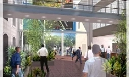 Maquette du prochain Hôtel de Ville du Port