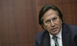 L'ancien président péruvien Alejandro Toledo le 17 juin 2016 à Washington