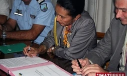 Saint-Paul - Signature d'un accord de partenariat entre la police municipale et la gendarmerie (Photo mairie de Saint-Paul)