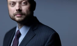 L'opposant russe Vladimir Kara-Mourza le 9 septembre 2024 à Paris