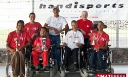 Dimanche 2 août 2009 2è trophée régional handisport