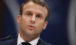 Emmanuel Macron au Conseil de l'Europe, à Strasbourg, le 1er octobre 2019 