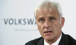 Le patron de Volkswagen, Matthias Müller, le 25 septembre 2015 à Francfort