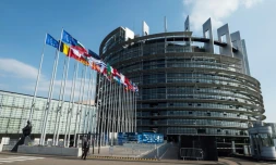 Les eurodéputés, réunis en session pléniÚre à Strasbourg, doivent approuver la réforme des rÚgles budgétaires de l'UE censée garantir le redressement des finances publiques des Etats membres tout en préservant les investissements