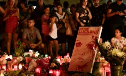 Hommage aux victimes de l'attentat sur les Ramblas à Barcelone, le 18 août 2017