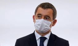 Le ministre de l'Intérieur Gérald Darmanin le 15 octobre 2020 à Paris
