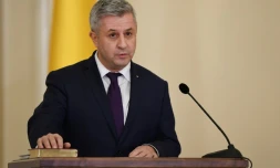 Le ministre roumain de la Justice Florin Iordache, le 4 janvier 2017 à Bucarest