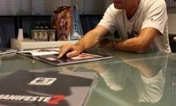 Mercredi 19 août 2009 - Peter Mertes, créateur de la marque Pardon!, fête les 25 ans de son entreprise