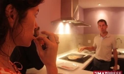 Lors de son voyage à La Réunion, le chef cuisinier Pascal Barbot a découvert la crevette Black Qwehli (Photo Thomas Vitry)