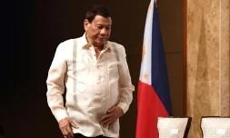Le président philippin Rodrigo Duterte à Séoul, le 5 juin 2018