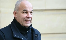 Arnaud Rousseau, le président de la FNSEA, principal syndicat agricole français, après une rencontre avec le Premier ministre François Bayrou à Matignon à Paris, le 13 janvier 2025