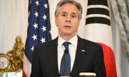 Le secrétaire d'Etat américain Antony Blinken à Washington, le 31 octobre 2024