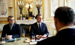 Le président Emmanuel Macron, le 2 décembre 2018 à l'Elysée