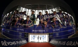 L'entrée principale du Parc des Princes, le 7 décembre 2015 