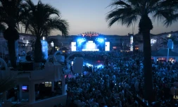 la discothèque Ushuaia à Ibiza, en Espagne, le 17 juin 2022