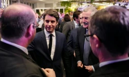 Le Premier ministre Gabriel Attal au Salon de l'agriculture, le 25 février 2024 à Paris