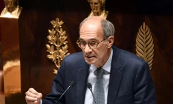 Le député LR et ex-ministre Eric Woerth à l'Assemblée nationale à Paris, le 12 octobre 2020