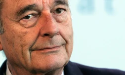 Jacques Chirac le 14 mars 2006 Ă Berlin