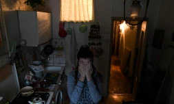 Alexandra, 26 ans, victime de violences domestique, à Moscou le 3 février 2017