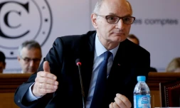 Le président de la Cour des comptes, Didier Migaud, le 8 février 2017 à Paris