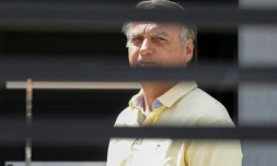 L'ex-président brésilien Jair Bolsonaro dans sa résidence à Brasilia, le 3 septembre 2025