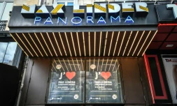 Le cinéma Max Linder à Paris, le 18 juin 2020, quelques jours avant la réouverture des salles de cinéma en France