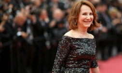 L'actrice française Nathalie Baye au festival de Cannes, le 14 mai 2019