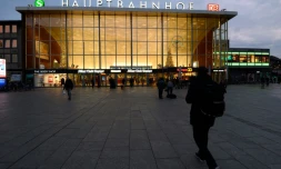 La gare ferroviaire de Cologne, dans l'ouest de l'Allemagne le 7 janvier 2016