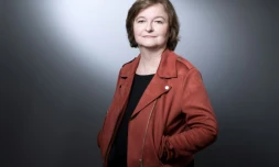 La tĂȘte de liste LREM aux Ă©lections europĂ©ennes, Nathalie Loiseau, le 25 mars 2019 Ă Paris