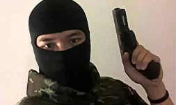 Capture d'écran de la page Facebook de Jakrapanth Thomma, un soldat thaïlandais suspecté d'être l'auteur d'une tuerie à Nakhon Ratchasima (Thaïlande), le 8 février 2020