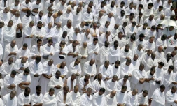 Pélerins à la Mecque le 10 août 2019