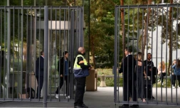 L'entrée des locaux de BeIN Sports, le 12 octobre 2017 à Boulogne-Billancourt