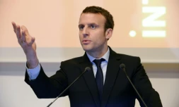 Emmanuel Macron le 7 avril 2016 à Paris