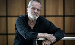 Le réalisateur Terry Gilliam à Paris le 13 mars 2018