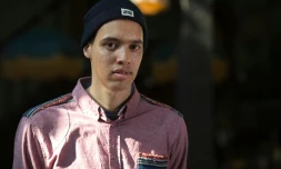 L'auteur-compositeur Gaël Faye le 24 mars 2014 à Paris